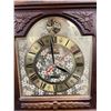 Image 2 : Vintage Bulova Classic Wood Wall Clock - Works But No Pendulum, Made in Canada