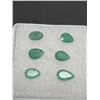 Image 2 : Natural Emerald 1.38ct Various Sizes Pear Cut VS VVS Brazil Untreated