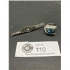 Image 1 : Deco Style Bar Brooch and Ring