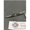Image 3 : Deco Style Bar Brooch and Ring