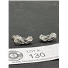Image 2 : Pair of 1950s Sterling Screw Back Earrings