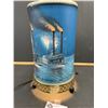 Image 1 : Vintage Rotating Table Lamp Paddlewheeler Has Some Damage but Lights Up and Works