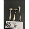 Image 2 : Lot of 3 Antique Salt Spoons