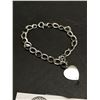 Image 2 : Sterling Bracelet with Heart