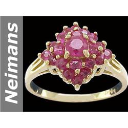 1.43 ct Ruby Ring 14kt Gold
