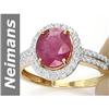 Image 1 : 2.42 ct Ruby & Diamond Ring 14kt Gold