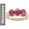 Image 1 : 2.74 ct Ruby & Diamond Ring 14kt Gold