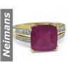 Image 1 : 8.21 ct Ruby & Diamond Ring 14kt Gold