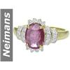 Image 1 : 2.36 ct Ruby & Diamond Ring 14kt Gold