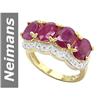 Image 1 : 6.14 ct Ruby & Diamond Ring 14kt Gold