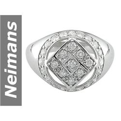 0.97 ct Diamond Gents Ring 14kt Gold