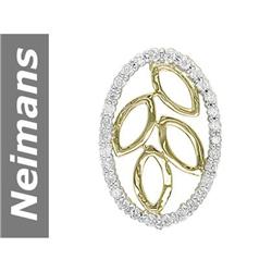 0.3 ct Diamond Pendant 14kt Gold