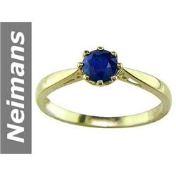 0.96 ct Sapphire Ring 14kt Gold