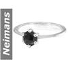 Image 1 : 1.25 ct Black Diamond Ring 14kt Gold