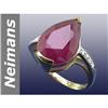 Image 1 : 8.25 ct Ruby & Diamond Ring 14kt Gold