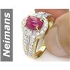 Image 1 : 2.07 ct Ruby & Diamond Ring 14kt Gold