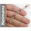 Image 1 : 2.24 ct Ruby & Diamond Bracelet 14kt Gold