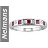 Image 1 : .50 ct Ruby & Diamond Ring 14kt Gold