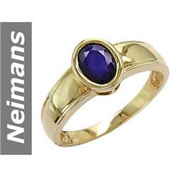 0.95 ct Sapphire Ring 14kt Gold
