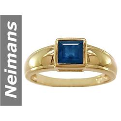 0.85 ct Sapphire Ring 14kt Gold