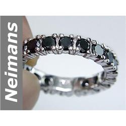 Hot New 2.47 ct Black Diamond Ring 14kt Gold White Gold