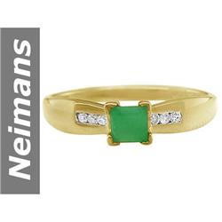 .50 ct Emerald & Diamond Ring 14kt Gold