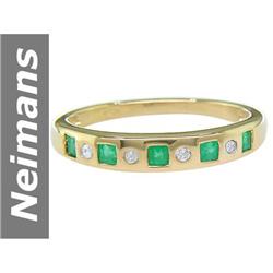 .50 ct Emerald & Diamond Ring 14kt Gold