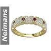 Image 1 : 0.37 ct Ruby & Diamond Ring 14kt Gold