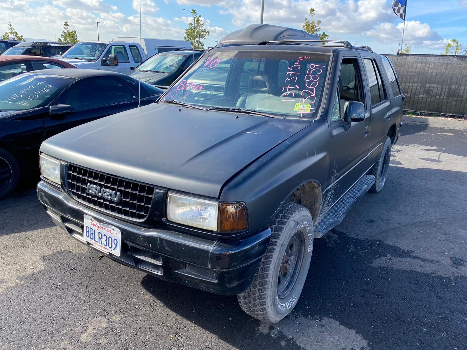 93 Rodeo Rear End 1993 Isuzu Rodeo