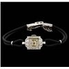 Image 1 : Vintage Wittnauer Diamond Ladies Watch
