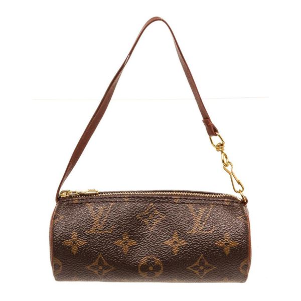 Louis Vuitton Brown Monogram Canvas Mini Papillon Shoulder Bag