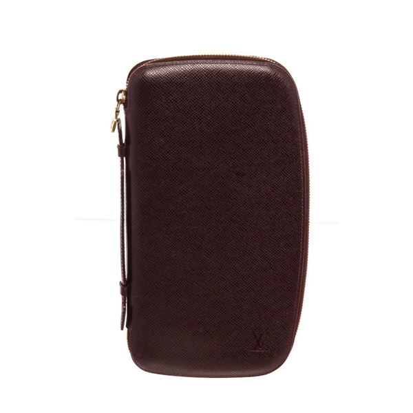 Louis Vuitton Brown Atoll Organizer Wallet