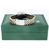 Image 7 : Rolex Mens 2T Mother Of Pearl Roman Datejust Oyster Perpetual Wristwatch 36MM Wi