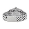 Image 7 : Rolex Mens Stainless Steel Black Roman Diamond Lugs & Sapphire Datejust Wristwat