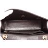 Image 7 : Chanel Black Patent Leather Small Flap Shoulder Bag