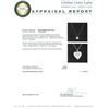 Image 3 : 14KT White Gold 1.29 ctw Diamond Heart Pendant With Chain