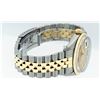 Image 4 : Rolex Mens 2 Tone Champagne Linen Index 36MM Datejust Wristwatch Oyster Perpetua
