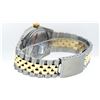Image 8 : Rolex Mens 2 Tone Champagne Linen Index 36MM Datejust Wristwatch Oyster Perpetua