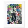Image 1 : Mr. Brainwash, "Smile" Framed Original Mixed Media, Hand Signed with Certificate