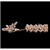 Image 1 : 0.68 ctw Diamond Ring - 14KT Rose Gold