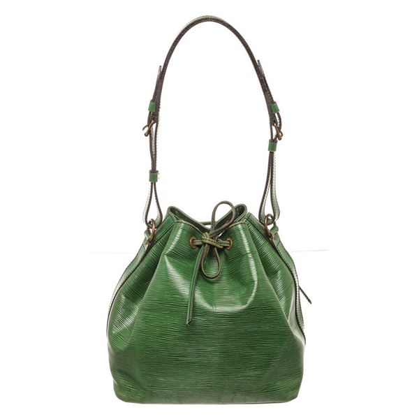 Louis Vuitton Green Epi leather Noe GM Bucket Bag