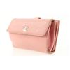 Image 4 : Chanel Pink Camellia Leather Wallet
