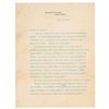 Image 1 : Theodore Roosevelt Typed Letter Signed as President