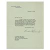 Image 1 : Franklin D. Roosevelt Typed Letter Signed as President