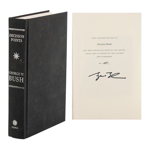 George W. Bush Signed Book