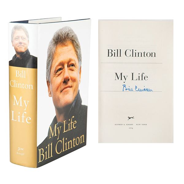 Bill Clinton Signed Book