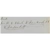 Image 2 : Cornelius Vanderbilt Twice-Signed Bond Ledger