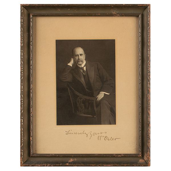 William Osler Signed Photograph