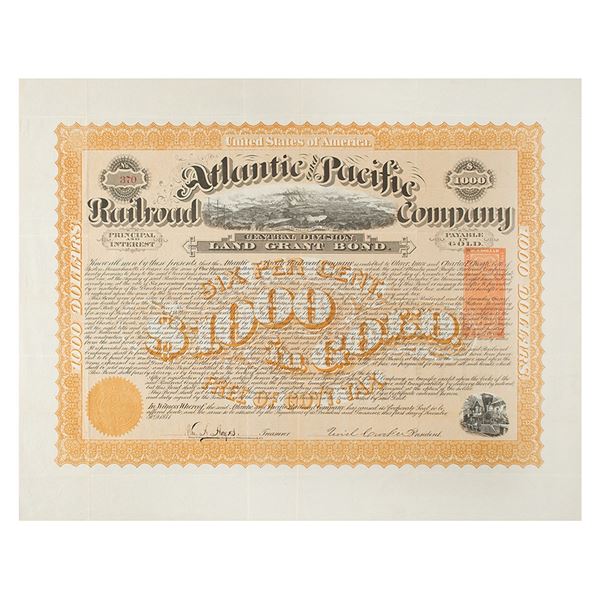 Oliver Ames Document Signed
