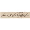 Image 2 : John Jacob Astor III Autograph Letter Signed